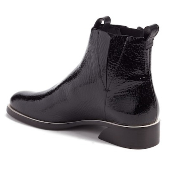 Mercedes Castillo Xandra Textured Patent Leather Bootie size 9 NWOB - Picture 3 of 14